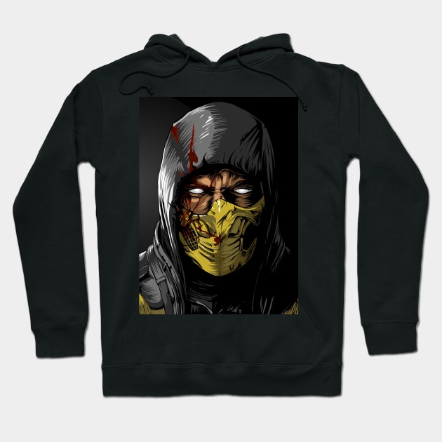 scorpion Hoodie by cryptoartdesign